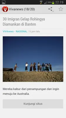 Indonesia News android App screenshot 1